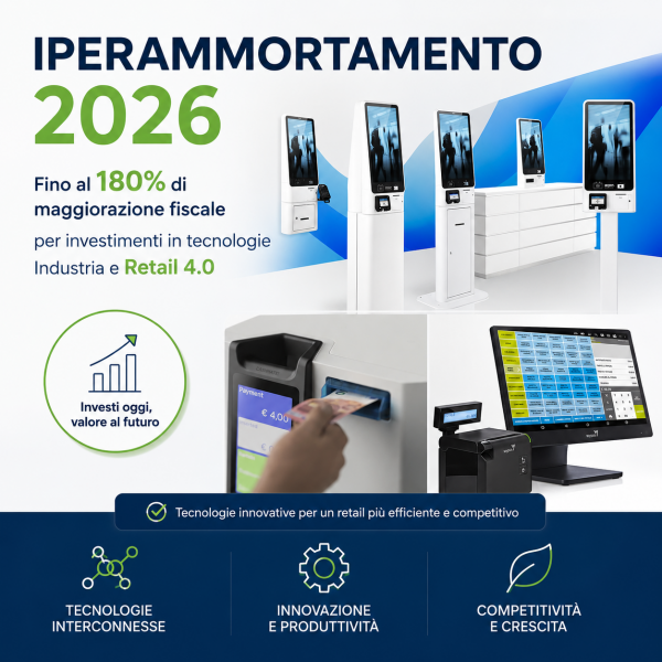 Iperammortamento 2026: nuove opportunità per il Retail 4.0